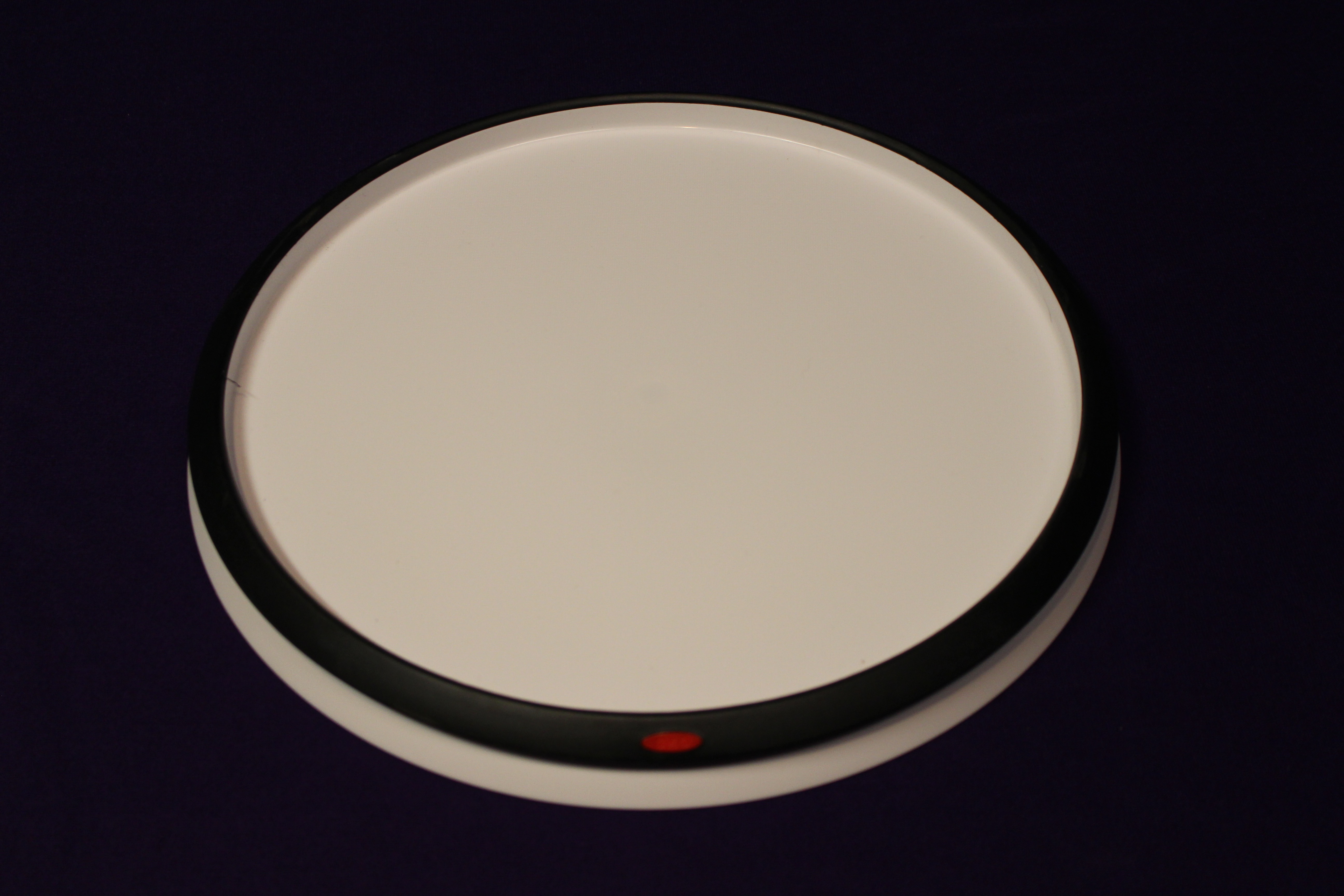 OXO table seen from angled overhead view